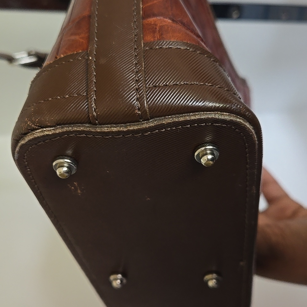 Dooney & Bourke Croc Shoulder Bag/Wallet - Picture 7 of 14